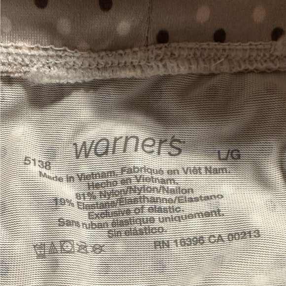 BWT Warner’s Ladies Size 7 (L) Muffin Top Control High Rise Brief - Picture 11 of 11